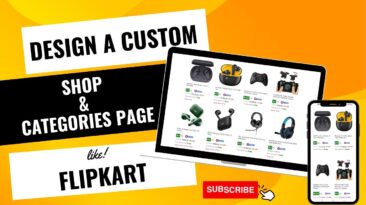 how-to-make-flipkart-type-shop-page